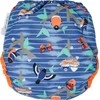 Close Caboo daugkartinės sauskelnės Pop-in AIO Twilight Garden 4.5-16 kg, 1 vnt.