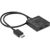 „Club 3D Club3D“ HDMI jungiklis „du viename“ dvikryptis 8K60Hz/4K120Hz UHD mažmeninė prekyba