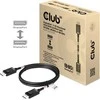 Club 3D Club3D Kabelis DisplayPort 2.1 na DisplayPort 2.1 4K120Hz/8K60Hz HDR (M/M), 1.2m, juoda