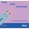 Nešiojamojo kompiuterio maitinimo adapteris Club 3D 30 W, 2 A, 15 V (CAC-3022)