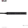 Club 3D CLUB3D CSV-1553 USB C tipo šakotuvai ir koncentratoriai, juodi