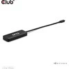 Club 3D CLUB3D CSV-1553 USB C tipo šakotuvai ir koncentratoriai, juodi