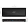 „Club 3D Club3D“ prijungimo stotis 16 viename „ThunderBolt 4“, (2 x „Thunderbolt“, 3 x DP, 2 x HDMI, 3 x USB, RJ45, SD-TF kortelė, 1 x USB-C, 150 W PD)