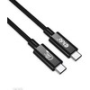 USB kabelis Club 3D USB-C - USB-C 2 m Juodas (CAC- 1575)
