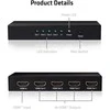 Club 3D CLUB3D HDMI 2.0 UHD skirstytuvas, 4 prievadai