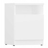 Top E Shop GALAX 30/1D Baltas BEDSIDE TABLE