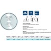 Pjovimo diskas aliuminiui CMT 296; 165x2,2x20; Z56; -6°