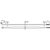 Cn Spoke Cn Stipinai Cn Stipinai AERO494 Stipinai 2.0-1.2 * 3.0-2.0 Nerūdijantis plienas 300mm Juoda 36vnt.