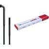 Cn Spoke CNSPOKE DB454 2.0-1.8-2.0 nerūdijantis plienas 258mm juodas + nyple 144pt.