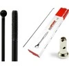 Cn Spoke Cn Stipinai Stipinai CNSPOKE STD14 2.0-2.0-2.0 nerūdijantis plienas 222mm juodas + 144vnt speneliai - CN-STD222C