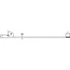 Cn Spoke STD14 stipinai 2.0-2.0-2.0 nerūdijančio plieno 190mm sidabro + nyplė 144 vienetų.