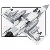 Cobi Klocki F-16c kovos sakalas blokuoja 463 blokus