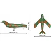 Cobi HC Cold War Fighter Lim-5 MiG-17F GDR (490483)