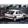 Statybinis žaidimas - COBI - Volkswagen Golf GTI (1976-1983) - Vykdomasis leidimas - 1743 dalys - Balta