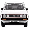 Statybinis žaidimas - COBI - Volkswagen Golf GTI (1976-1983) - Vykdomasis leidimas - 1743 dalys - Balta