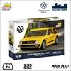 Cobi Kaladėlės Volkswagen Golf GTI geltonas modelis 1:35
