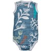 Cocoon Sale! Lodger Romper Botanimal cotton sleeveless bodysuit Ocean 68 cm RF 074_68