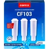 Coffix Vandens filtras espresso aparatams Coffix CF103 Melitta Nivona Krups Bosch Siemens 3 vnt.