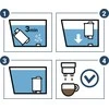 Coffix Vandens filtras SAECO PHILIPS Brita Intenza+ kavos aparatui (pakaitinis)