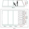 Coleman Weathermaster 6 XL BlackOut kempingo palapinė