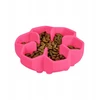 Collar WAU DOG lėkštė silikoninė lėtinanti 450ml rožinė