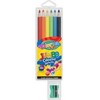 Colorino Kids Jumbo pieštukinės kreidelės, 6 spalvos + drožtukas