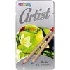 Spalvoti pieštukai COLORINO Artist 12 spalvų, metalinėje dėžutėje