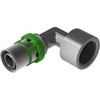 Comap Alkūnė 90 laipsnių GW presuojama MultiSkin žalvaris/alavuota 20x3/4