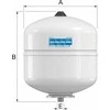 Flamco Comap Flofix išsiplėtimo bakas karštam buitiniam vandeniui 25L/4 [10 bar], jungtis 3/4, baltasPsiplėtimo indai