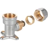 Comap Sieninė alkūnė GW suspaudžiama TurboSKIN žalvaris 16x1/2x16 (sukama)946631431-01 (DWZ)