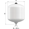 „Comap Solarix 25/2.5“ [10 barų] išsiplėtimo bakelis