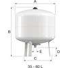 Comap Išsiplėtimo indas Solarix 35/2,5 [10 bar]
