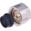 Comap Žarnų mova su veržle - 3/4E-15 su elastine žiedine, nikeliuota COMAP835 E