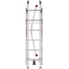 Kapnes kombinejamas S100 Hailo ProfiLOT / aluminija / 2x6+1x5 pakapieni