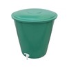 Stefanplast Vanduo barrel 310L with lid and tap Ø80x93cm