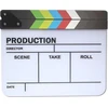 Commlite FILM CLAPS 30x25cm / Balta / Markeriams - Žymekliai