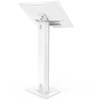 Laikiklis Compulocks Grindinis stovas monitoriui iki 32'' Brandable VESA Floor Stand (140WLBPW)
