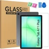 „Strado-Tech“ grūdintas stiklas, skirtas „Samsung Galaxy Tab A11+ SM-X210 / A9+ Plus SM-X230“ – 9H ekrano apsauga, pilnas padengimas, oleofobinis
