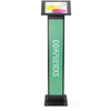 Compulocks stovas Compulocks iPad 10.9'' 10th Gen Swell Enclosure Brandable Floor Stand Juodas, 27,7 cm (10.9''), Apple, iPad (10th gen.) 2022, A2757, A2777, 27,7 cm (10.9''), Juodas, Aliuminis, Plienas