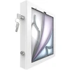 Compulocks „iPad Air M2“ ir „M3 13“ „Apex“ korpuso stiebo stovas – baltas – tvirtinimo komplektas (korpusas, sąranka) – planšetiniam kompiuteriui – užrakinamas – metalinis rėmas – ekrano dydis: 33,02 cm (13 colių) – stalviršio plotas, tvirtinimas prie sienos – skirtas „Apple“ 13 colių „iPad A“