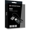 Skaitytuvas Conceptronic Conceptronic BIAN07B czytnik kart USB 3.2 Gen 1 (3.1 Gen 1) Type-A Juodas