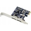 Conceptronic CONCEPTRONIC PCI Express kortelės 2 prievadų SATA III adapteris. sveikasis skaičius + išorinis skaičius