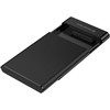Conceptronic DANTE06B kietojo disko dėklas HDD/SSD dėklas, juodas, 2,5 colio