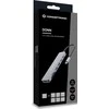 Šakotuvas „Conceptronic DONN28G“ prijungimo stotis laidinė USB 3.2 Gen 1 (3.1 Gen 1) Type-C pilka