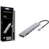Šakotuvas „Conceptronic DONN28G“ prijungimo stotis laidinė USB 3.2 Gen 1 (3.1 Gen 1) Type-C pilka