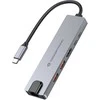 Conceptronic DONN29G Doko stotelė Laidinis USB 3.2 Gen 2 (3.1 Gen 2) Type-C pilkas