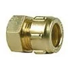 Conex CONEX tiesioji jungtis 18x3/4" žalvaris - F041020303--