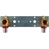 Tdm_Brass Montažinė plokštė su presuojamom alkūnėm, D18-1/2″
