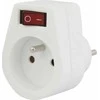 Connect It Konnoc DX-FZBK-01/01A maitinimo juostelė 1x lizdas su jungikliu
