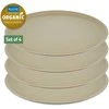 CONNECT pietų lėkštės, Ø 25 cm, 4 vnt., KOZIOL